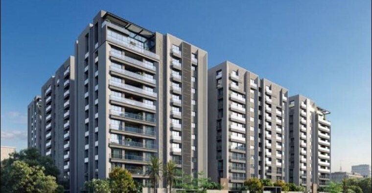 Exterior View, vip road vesu 4 Bedroom 4100 Sq.Ft. Builder Floor In Vip Road Vesu Surat 8290856