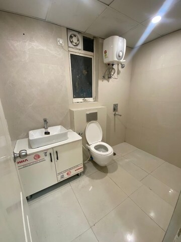 Bathroom in 3 BHK Apartment at DLF The Skycourt, Sector 86 – for Rent