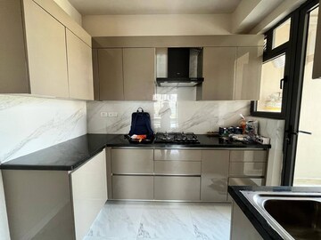 Kitchen in 2 BHK Apartment at Godrej Meridien, Sector 106 – for Rent