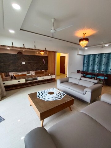 Living Room in 2.5 BHK Apartment at Lodha Belmondo, Gahunje – for Rent