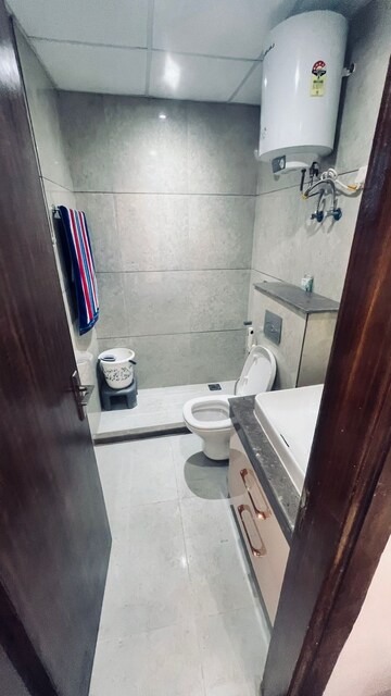 Bathroom in 3 BHK Builder Floor at BPTP The Pedestal, Sector 70a – for Rent