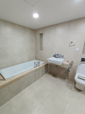 Bathroom in 2.5 BHK Apartment at Lodha Belmondo, Gahunje – for Rent