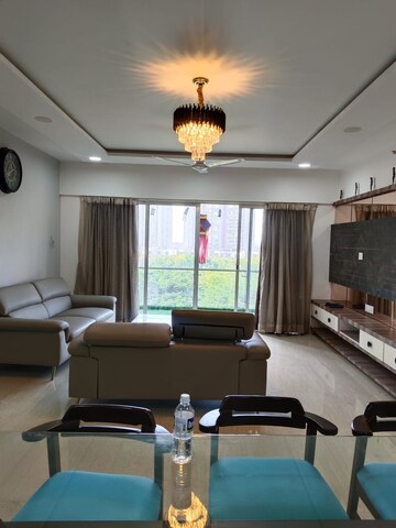 Living Room in 2.5 BHK Apartment at Lodha Belmondo, Gahunje – for Rent