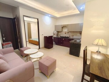 Living Room in 2 BHK Builder Floor at DLF Star Tower, Sector 30 – for Rent