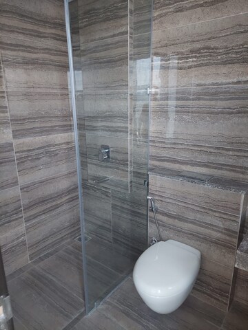 Bathroom in 1 BHK Apartment at UK Iridium, Kandivali East – for Rent