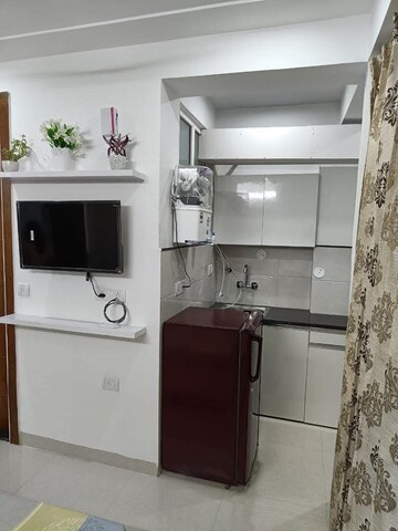 Kitchen in Studio Builder Floor at Unitech South City 1, South City 1 – for Rent