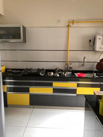 Kitchen in 4 BHK Villa at Prahlad Nagar – for Rent