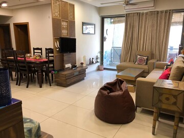 Living Room in 4 BHK Villa at Prahlad Nagar – for Rent