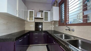 Kitchen in 3 BHK Builder Floor at RWA Residential Society Sector 46, Sector 46 – for Rent