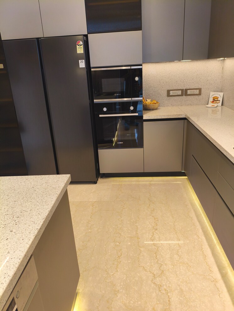 Kitchen, central-park-bignonia-towers 3 Bedroom 3805 Sq.Ft. Apartment In Sohna Sector 32 Gurgaon 8291129