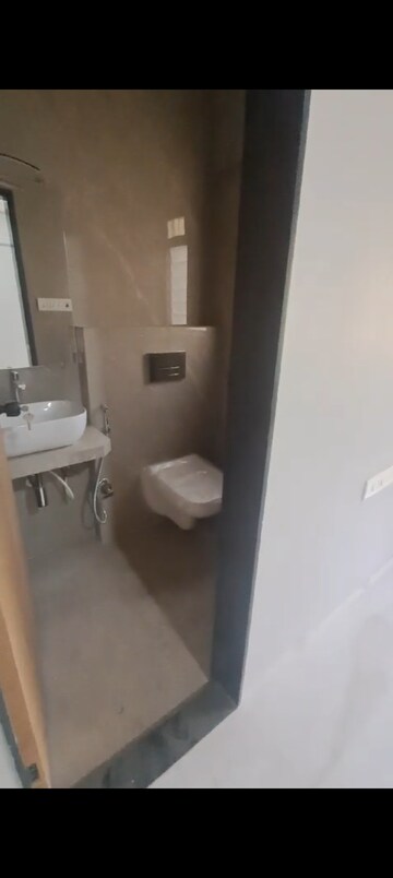 Bathroom in 2 BHK Apartment at Hill Garden, Manpada – for Rent