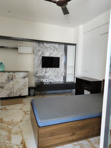 Kitchen in 1 RK Apartment at Halasuru – for Rent