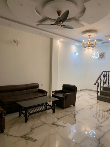Living Room in 2 BHK Builder Floor at Palam Vihar Residents Association, Palam Vihar – for Rent