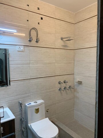 Bathroom in 2 BHK Builder Floor at Palam Vihar Residents Association, Palam Vihar – for Rent