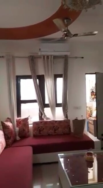 Living Room in 3 BHK Apartment at Sangwan Heights, Raj Nagar Extension – for Rent