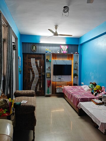 Living Room in 3 BHK Apartment at Sangwan Heights, Raj Nagar Extension – for Rent