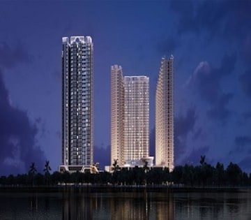 2 BHK Apartment – Exterior View View at Dosti West County, Balkum Pada - for Sale