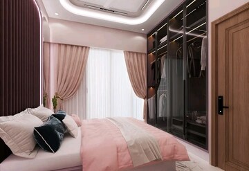 Bedroom in 2 BHK Apartment at Raymond Premium I, Pokhran Road No 1 – for Sale