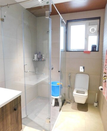 Bathroom in 3.5 BHK Apartment at My Home Bhooja, Hi Tech City – for Rent