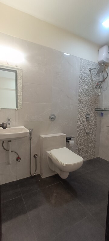 Bathroom in 3 BHK Apartment at Sarla Garden, Vakola – for Rent