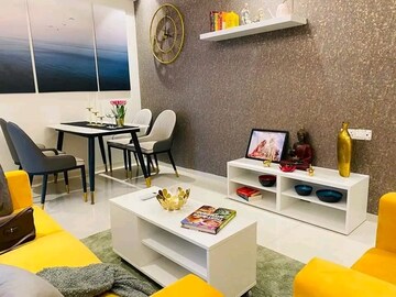 Master Bedroom in 1 BHK Apartment at Ashar Pulse, Majiwada – for Sale