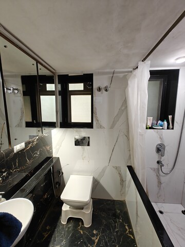 Bathroom in 3 BHK Apartment at Andheri West – for Rent