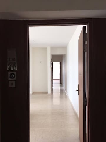 Building Lobby in 3 BHK Apartment at Omkar Alta Monte, Malad East – for Sale
