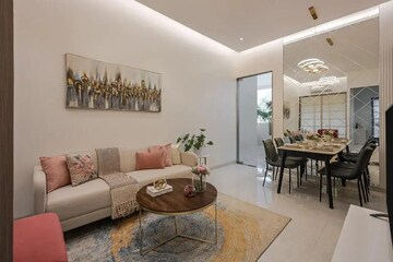 Living Room in 4 BHK Apartment at Ahuja Towers, Prabhadevi – for Rent