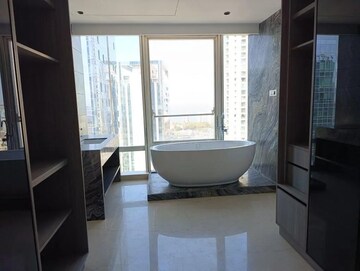Bathroom in 3 BHK Apartment at Indiabulls Blu, Worli – for Rent