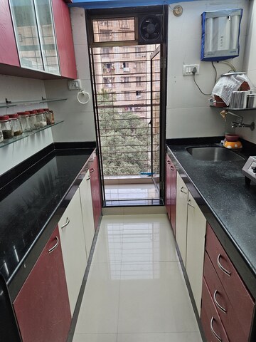 Kitchen in 1 BHK Apartment at Nilgiri C Wing CHS, Andheri East – for Rent
