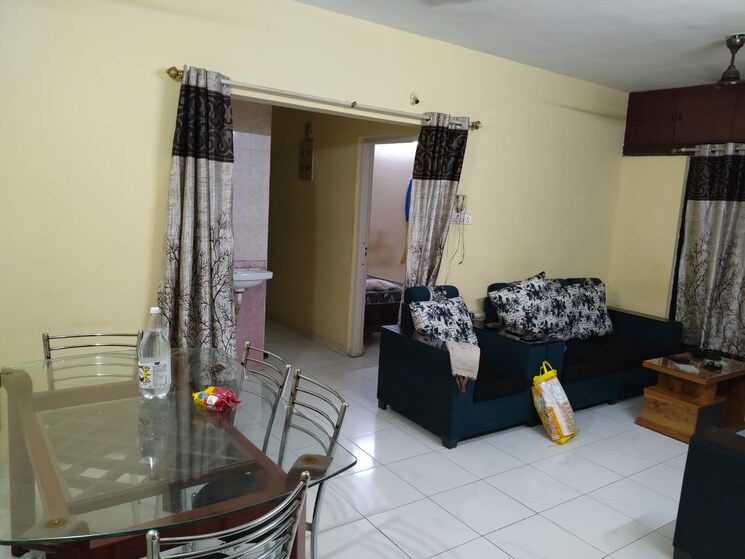 Living Room, mika-triton-residency 2 Bedroom 850 Sq.Ft. Builder Floor In Wadgaon Sheri Pune 8291474