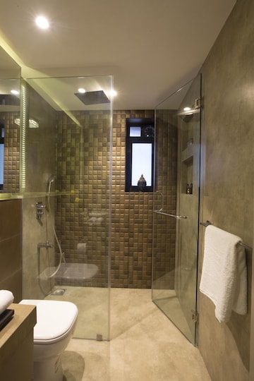 Bathroom in 3 BHK Apartment at M K Panchsheel Vatika, Birati – for Sale