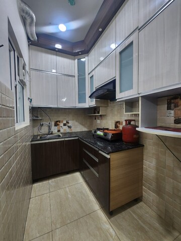 Kitchen in 4 BHK Apartment at Sunworld Vanalika, Sector 107 – for Rent