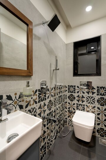 Bathroom in 2 BHK Apartment at Sugam Insignia, Tiljala – for Sale