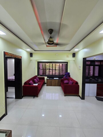Living Room in 2 BHK Apartment at Lok Bharti CHS Andheri East, Andheri East – for Rent