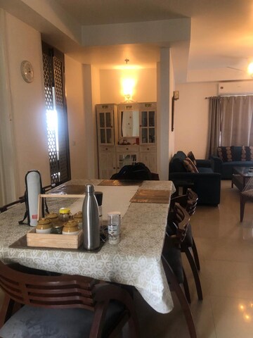 Living Room in 5 BHK Apartment at Mahagun Moderne, Sector 78 – for Rent