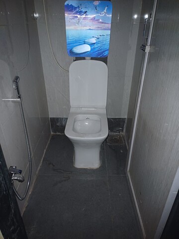 Attached Bathroom in 1 BHK Apartment at Om Sai Apartment Ghansoli, Ghansoli – for Rent