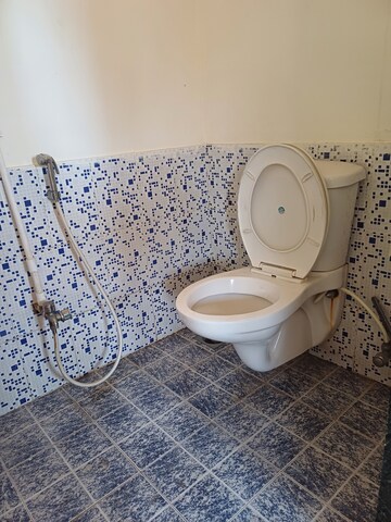 Bathroom in 1 BHK Apartment at Megh Malhar Co-op Housing Society, Ghansoli – for Rent