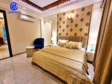 Bedroom in 3 BHK Apartment at Motia Harmony Greens, Kishanpura – for Sale
