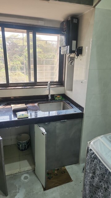 Kitchen in 1 BHK Apartment at Sapphire Lakeside, Powai – for Rent