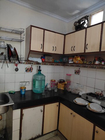 Kitchen in 2 BHK Builder Floor at Safdarjang Enclave – for Rent