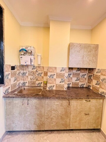 Living Room in 1 RK Builder Floor at Greenwood City, Sector 40 – for Rent