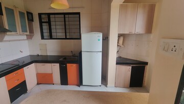Kitchen in 3 BHK Apartment at Harsh Vihar, Aundh – for Rent