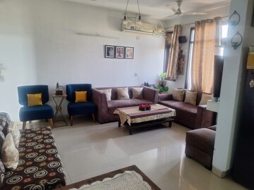 Living Room in 3 BHK Apartment at Amrapali Silicon City, Sector 76 – for Rent