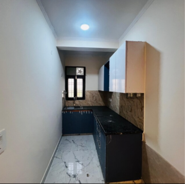Kitchen in 3 BHK Builder Floor at Khirki Extension – for Rent