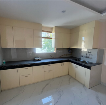 Kitchen in 3 BHK Builder Floor at Panchsheel Vihar – for Rent