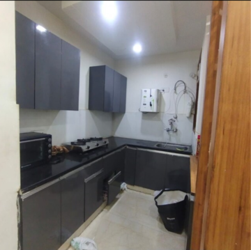 Kitchen in 2 BHK Builder Floor at Panchsheel Vihar – for Rent