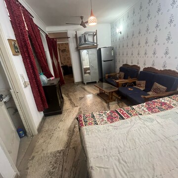 Living Room in 2 BHK Builder Floor at Khirki Extension – for Rent