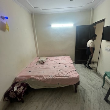 Bedroom in 1 BHK Builder Floor at Khirki Extension – for Rent
