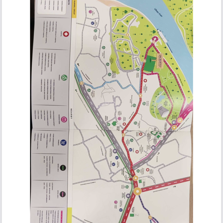 Map Location, runwal-code-name-enchanted 1 Bedroom 355 Sq.Ft. Apartment In Kolshet Thane 8291887